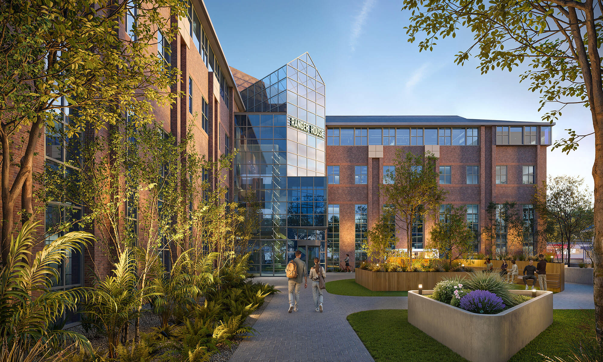 Ranger House Exterior CGI visual